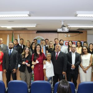 Cerimônia de entrega das carteiras para os novos Advogados(as) e Estagiários(as) que se juntaram à Ordem dos Advogados do Brasil.🎓