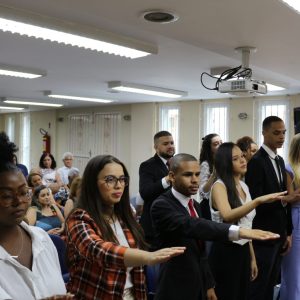 Cerimônia de entrega de carteiras aos novos Advogados(as) e Estagiários(as) da OAB-RJ