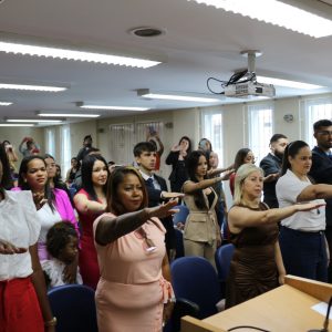 18/12 – Cerimônia das carteiras para os novos Advogados(as) e Estagiários(as) que se juntaram à Ordem dos Advogados do Brasil