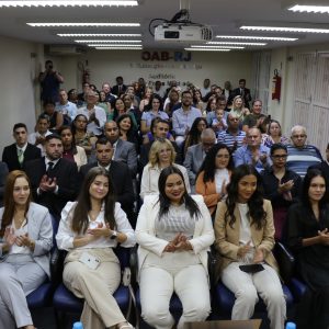 15/03 – Cerimônia das carteiras para os novos Advogados(as) e Estagiários(as) que se juntaram à Ordem dos Advogados do Brasil