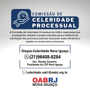 DISQUE-CELERIDADE PROCESSUAL NOVA IGUAÇU